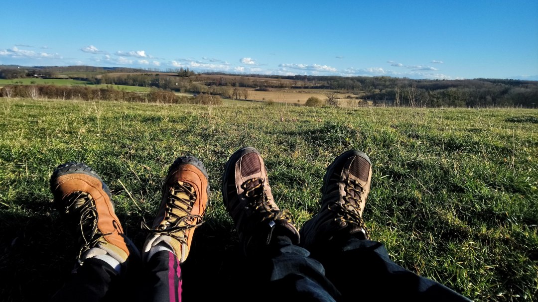 Panoramiczny widok ze szlaku turystycznego na Hoher Holz, © Jana Koch