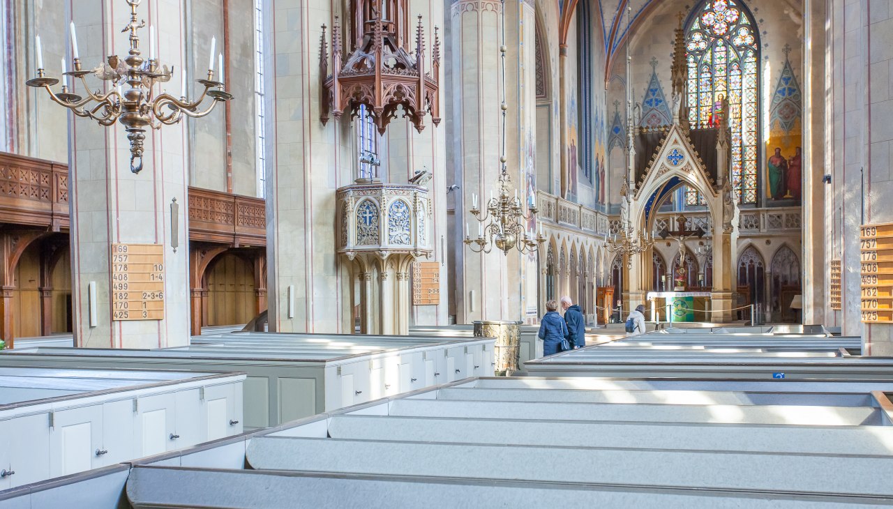 Interieur van de kerk, © Stadt Barth