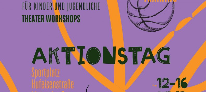 Flyer voor de actiedag voor kinderen en jongeren // &copy; Performarium e.V.