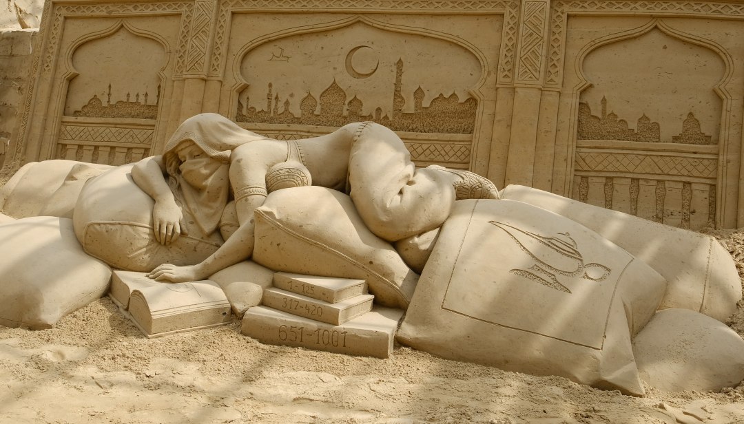 Scheherazade and the stories from 1001 nights, © Bianca Lohr