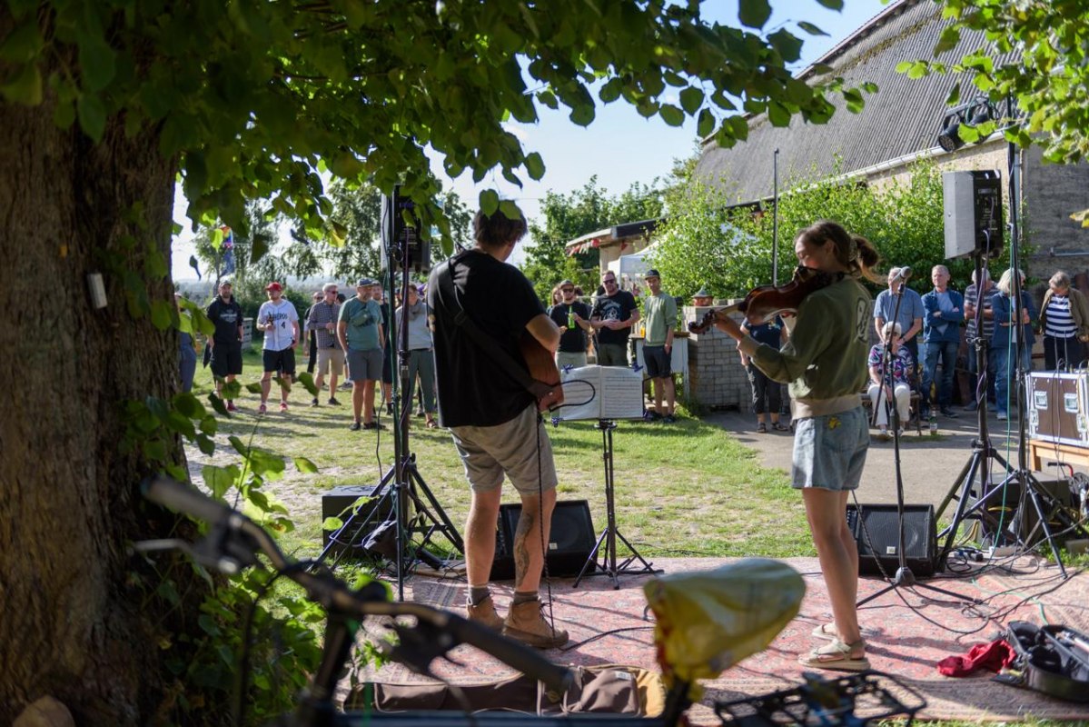 Muzyka na żywo na festiwalu LetschRock // &copy; Kulturhof Letschow e.V.