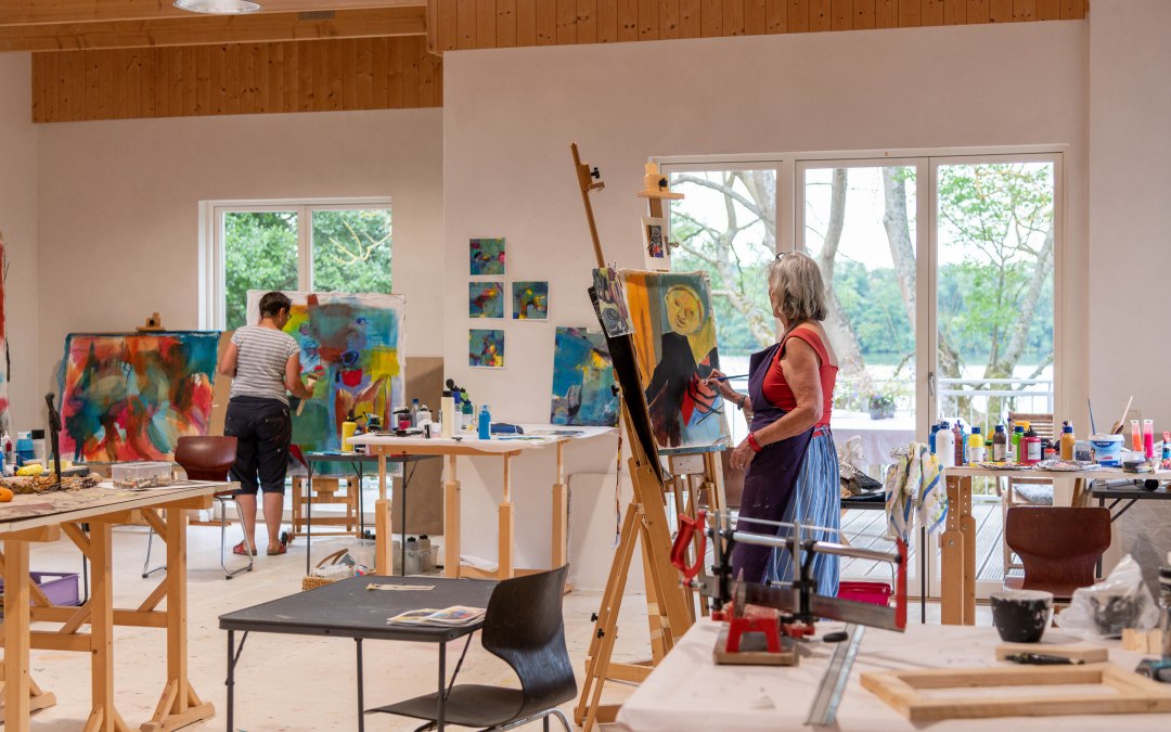 Kunst aan het meer, © Ulrike Schacht