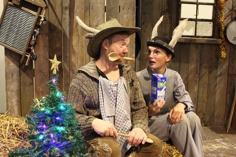 Ox und Esel Foto Theaterwerft Greifswald, © Foto Theaterwerft Greifswald