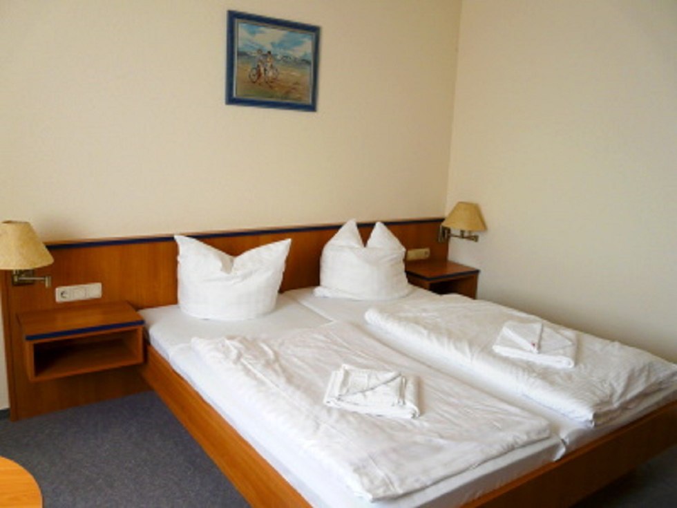 Double room of the Pension Seeblick // &copy; Caroline Bahrdt