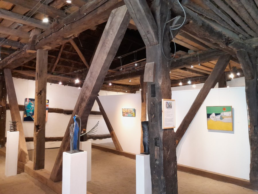 Summer exhibition in the art barn, © Cindy Wohlrab / KVW Wustrow Summer exhibition in the art barn, © Cindy Wohlrab / KVW Wustrow