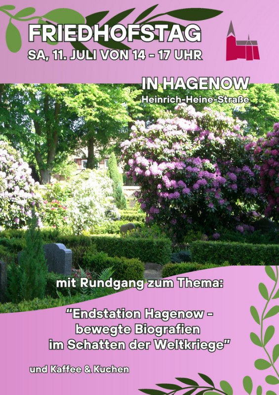 Plakat Friedhofstage // © Museum Hagenow/ Kirchengemeinde Hagenow Plakat Friedhofstage // © Museum Hagenow/ Kirchengemeinde Hagenow