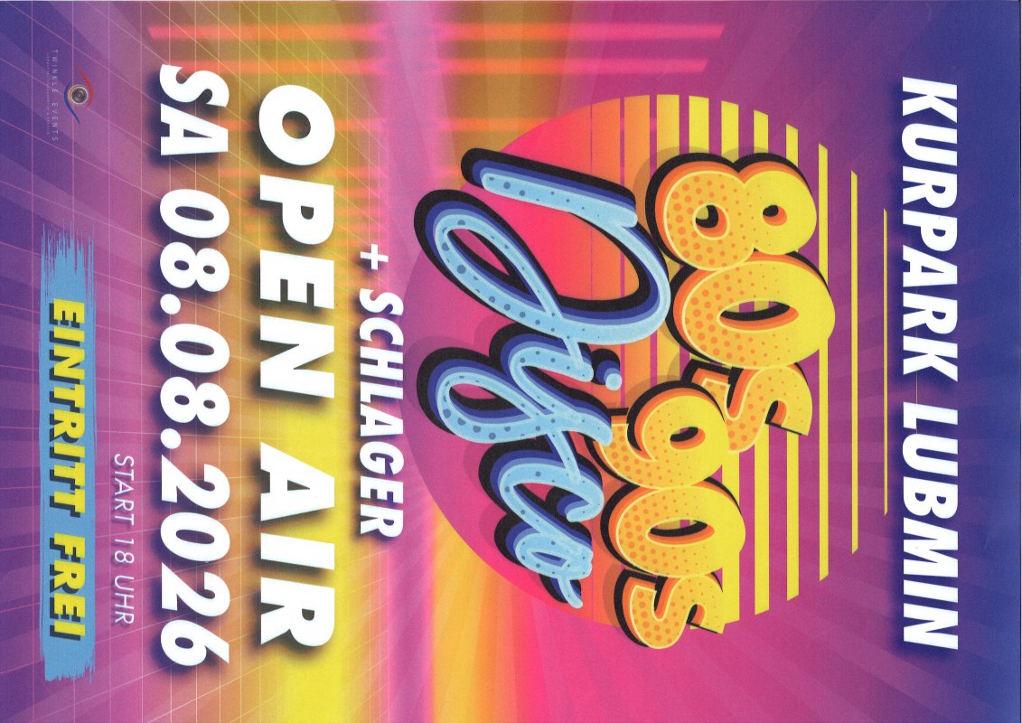 © 80er/ 90er Jahre Party © 80er/ 90er Jahre Party
