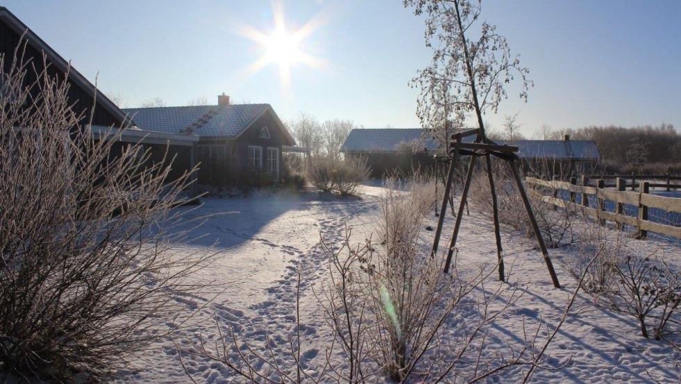 Pension Reitcamp Börgerende in de winter, © Pension Reitcamp Börgerende