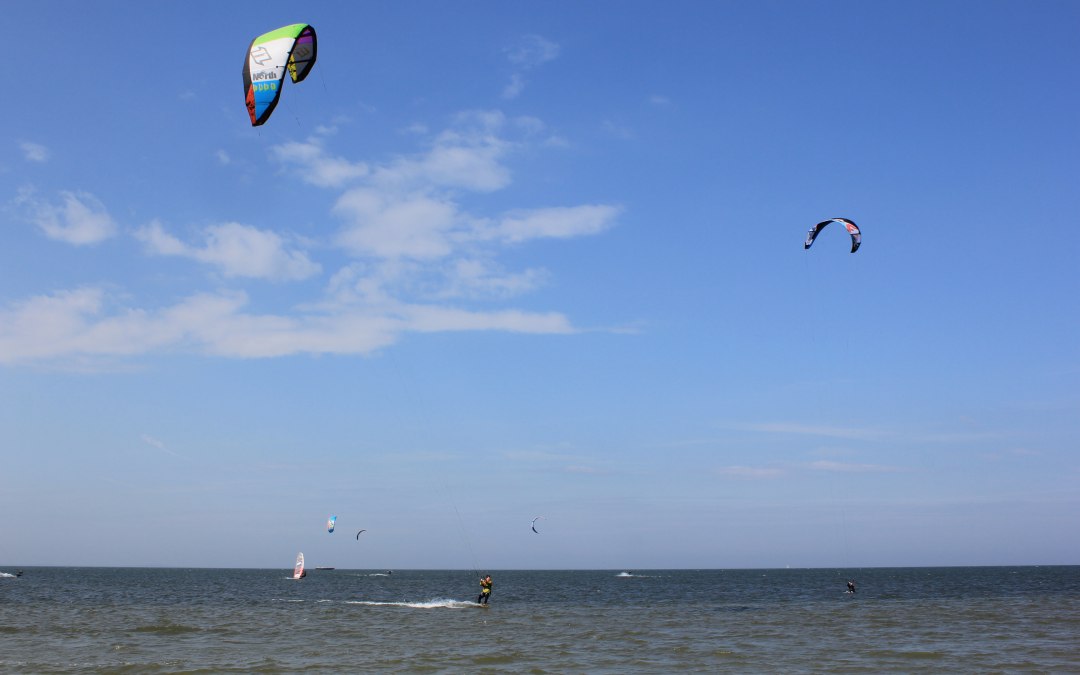 Gahlkow surf- en kitespot aan de Greifswald Bodden, © Tourismusverband Vorpommern e.V./ Nicole Spittel