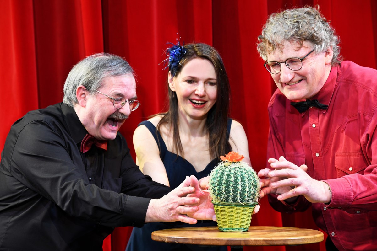 Kabaret „Kwiat kaktusa”
| „Fajnie jest być głupim” // © Die Kaktusblüte (bereitgestellt) Kabaret „Kwiat kaktusa”
| „Fajnie jest być głupim” // © Die Kaktusblüte (bereitgestellt)