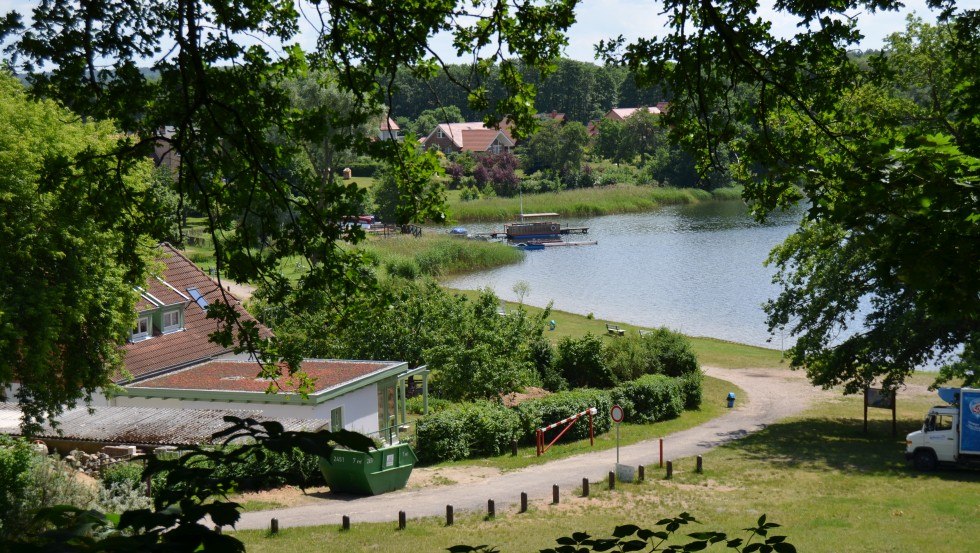 Kąpielisko Godern nad jeziorem Pinnow, © C. Haustein / Amt Crivitz