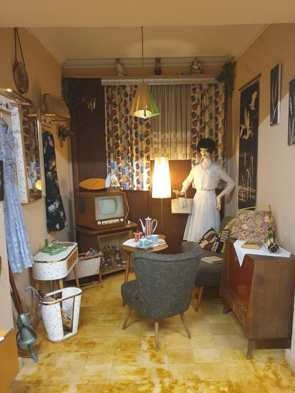 Living room of the 50s, © Kultur- und Sportring e.V. Living room of the 50s, © Kultur- und Sportring e.V.