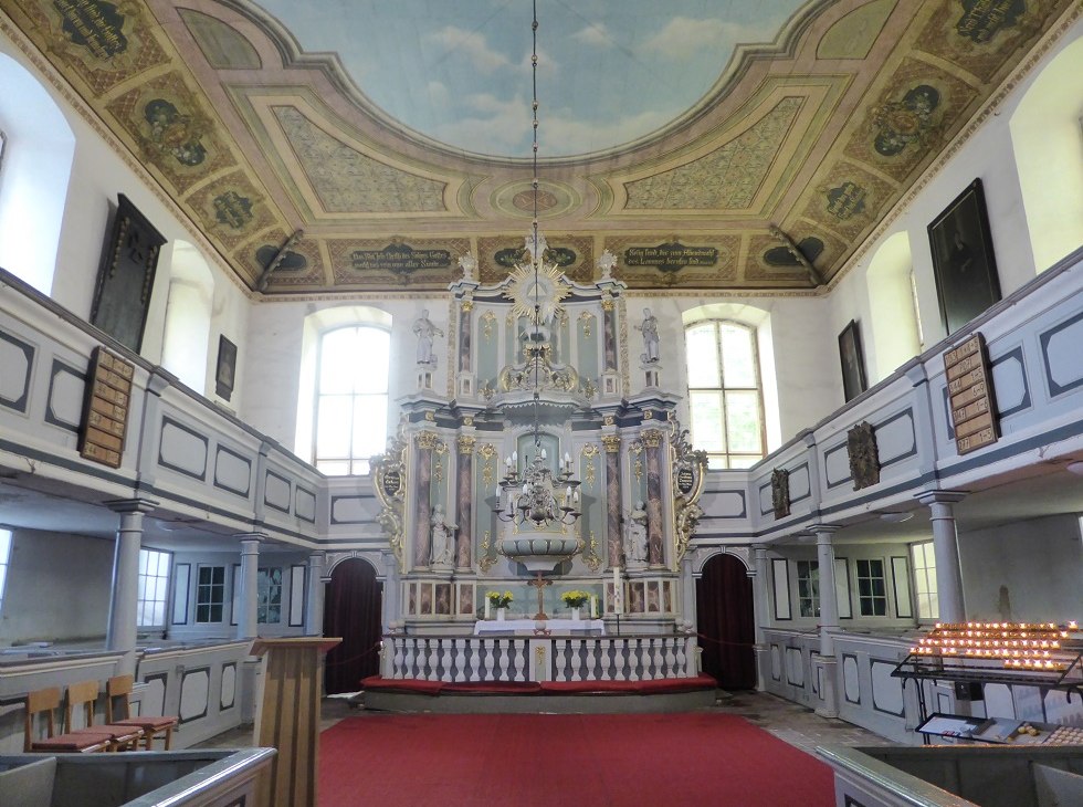 Zicht op het altaar, © Uta Sommer