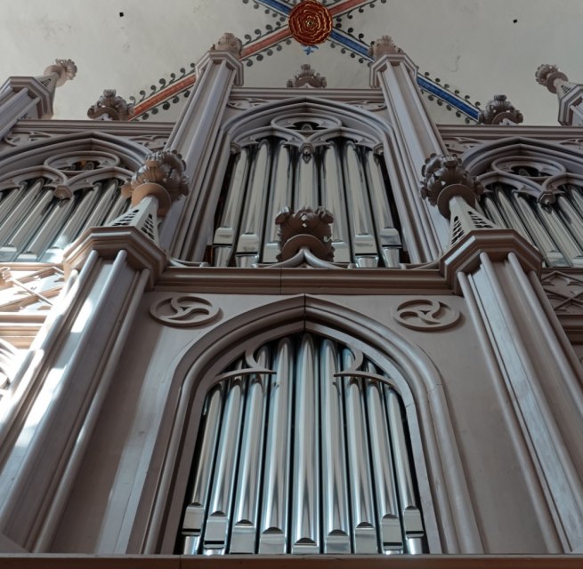 Buchholz-Orgel in St. Nikolai Stralsund // © Kimu Buchholz-Orgel in St. Nikolai Stralsund // © Kimu