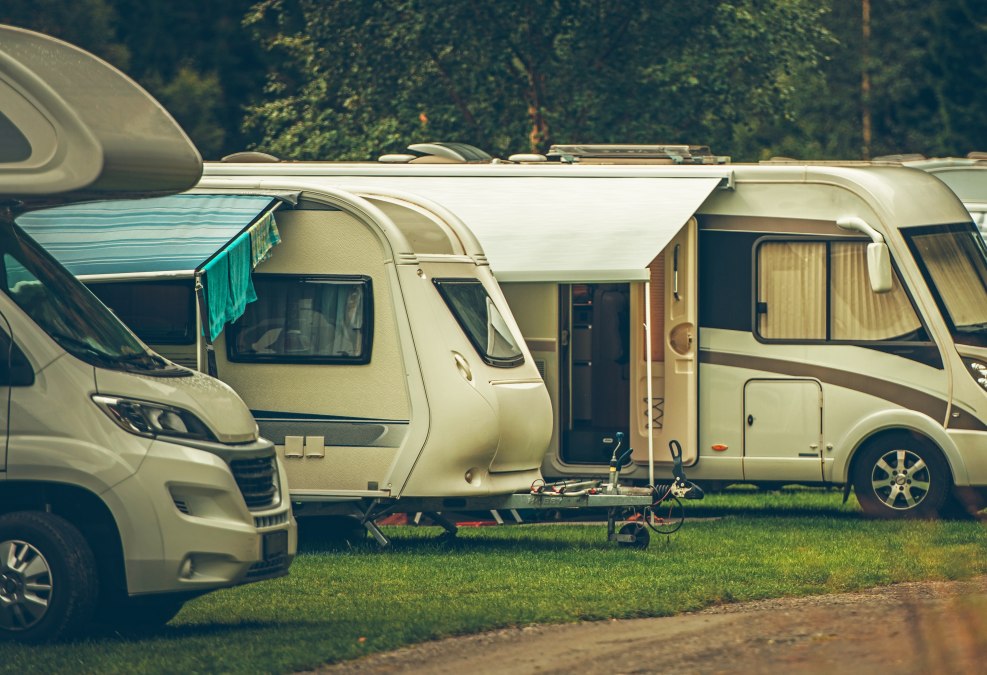 Miejsce dla przyczep kempingowych, © AdobeStock - Tomasz Zajda