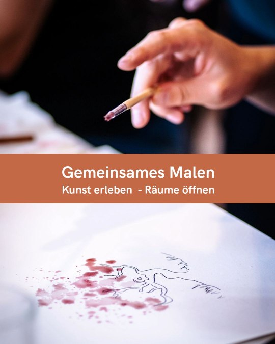 Wspólne malowanie, © Sarah Wenzel Wspólne malowanie, © Sarah Wenzel