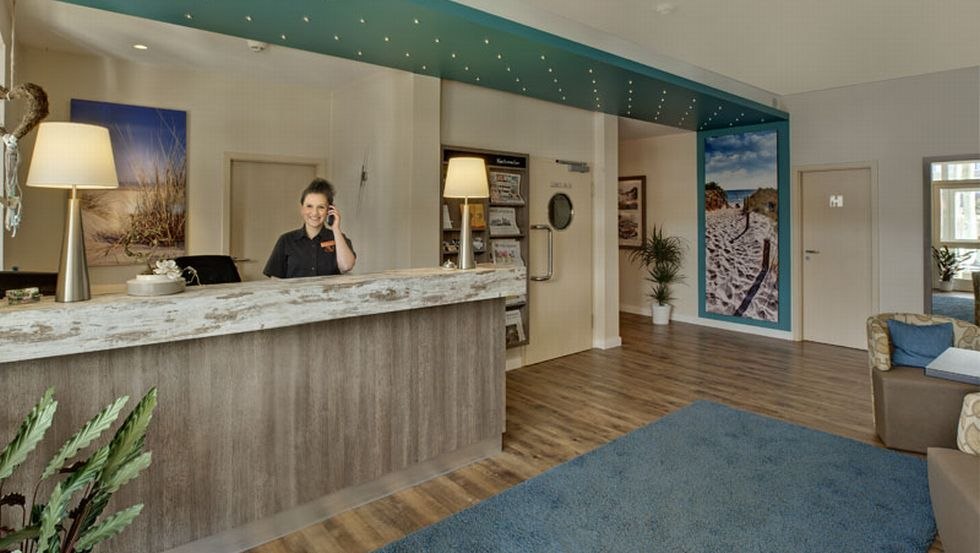 Recepcja Hotel Haus am Meer, © Hotel Haus am Meer