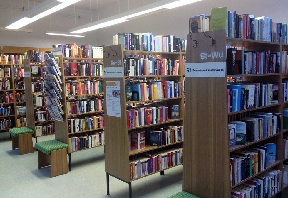 Bibliotheek Sassnitz binnenaanzicht, © Tourismuszentrale Rügen