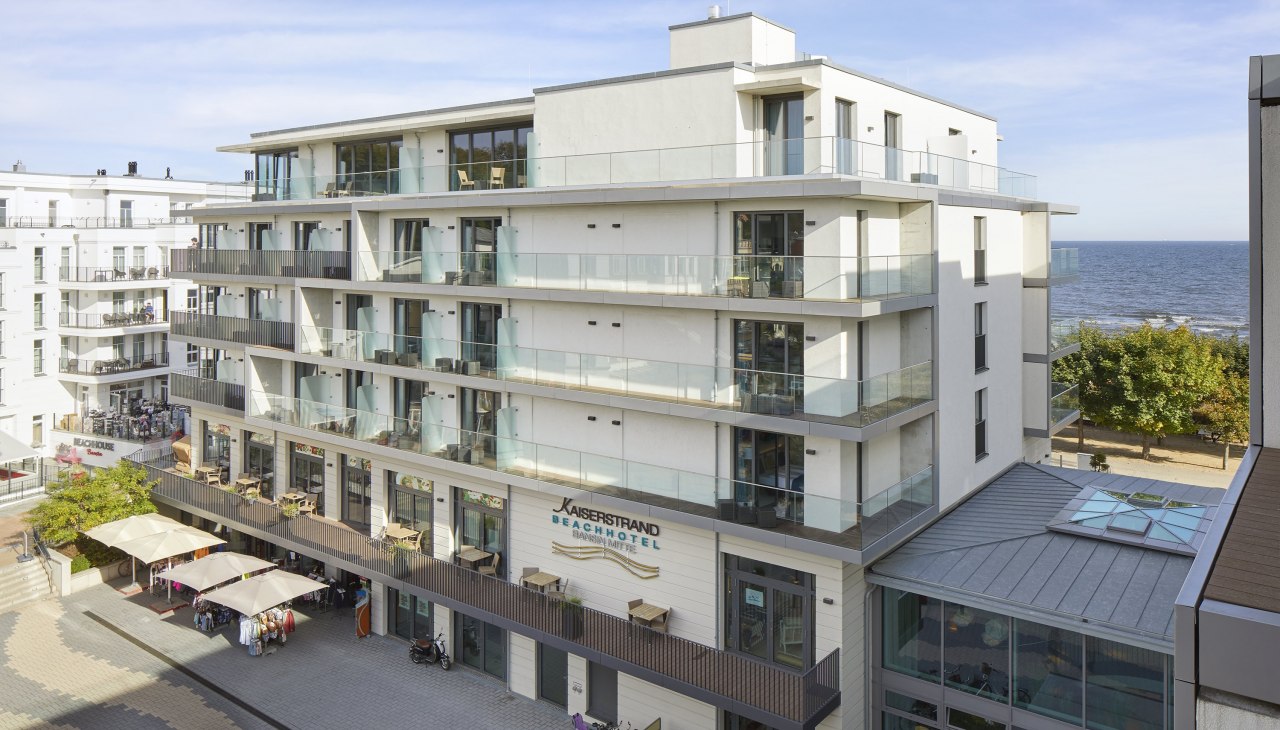 SEETELHOTEL Kaiserstrand Beachhotel, © Seetel Hotel GmbH & Co. Betriebs-KG SEETELHOTEL Kaiserstrand Beachhotel, © Seetel Hotel GmbH & Co. Betriebs-KG