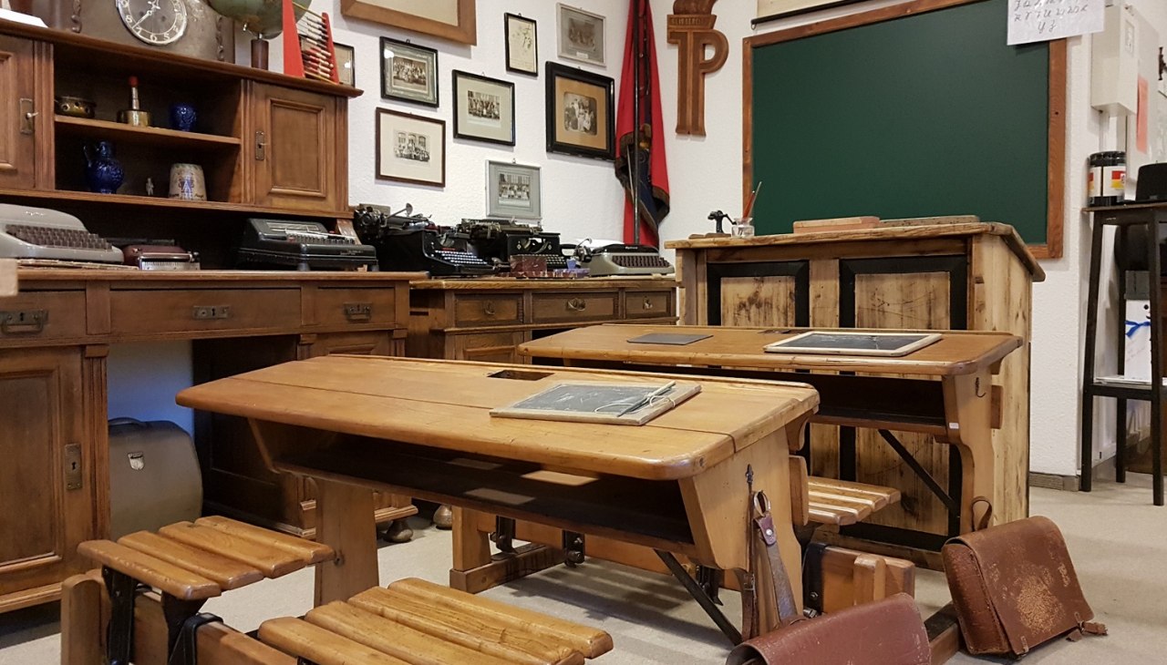 Museum of local history Crivitz - schoolroom, © Fotos: Lewitz e.V.