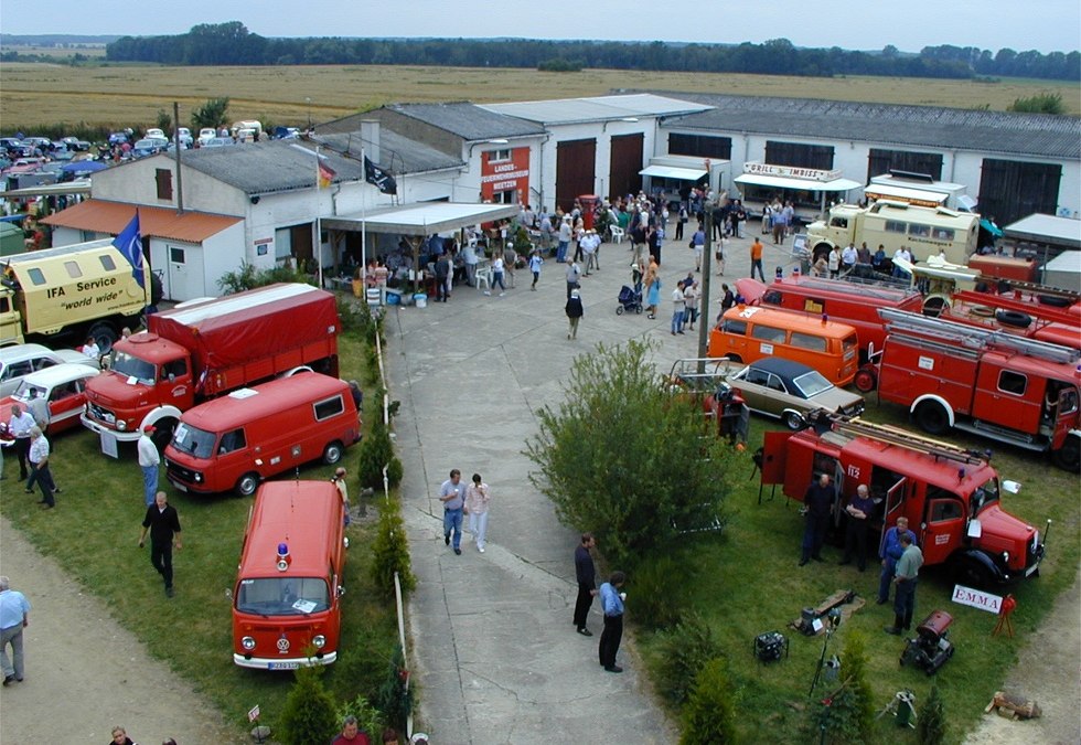 Ontmoeting met klassieke auto's in het brandweermuseum, © Uwe Rosenfeld