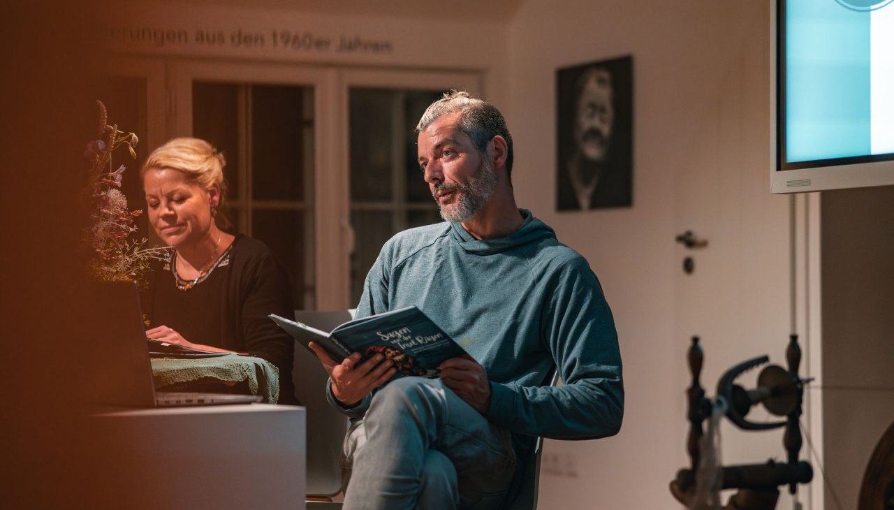 Vorleser, &copy; Museumsgesellschaft M&ouml;nchgut-Granitz mbH