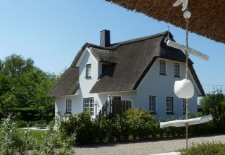 Außenansicht Ferienhaus Silbermöwe // © Ferienhäuser Salzhaff-Romantik Außenansicht Ferienhaus Silbermöwe // © Ferienhäuser Salzhaff-Romantik