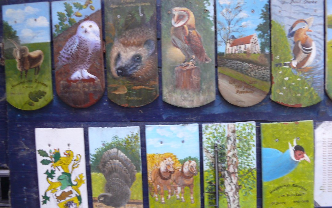 Olieverfschilderij op beverstaart, © Peter Ramsch