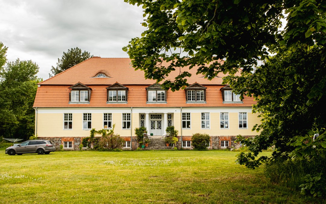 Buitenaanzicht van het landhuis Battinsthal, © Lars Schönherr