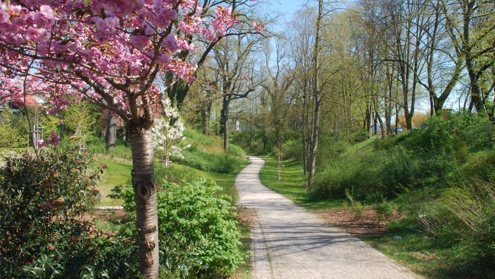 Wallen van Parchim in de lente, © Stadt Parchim