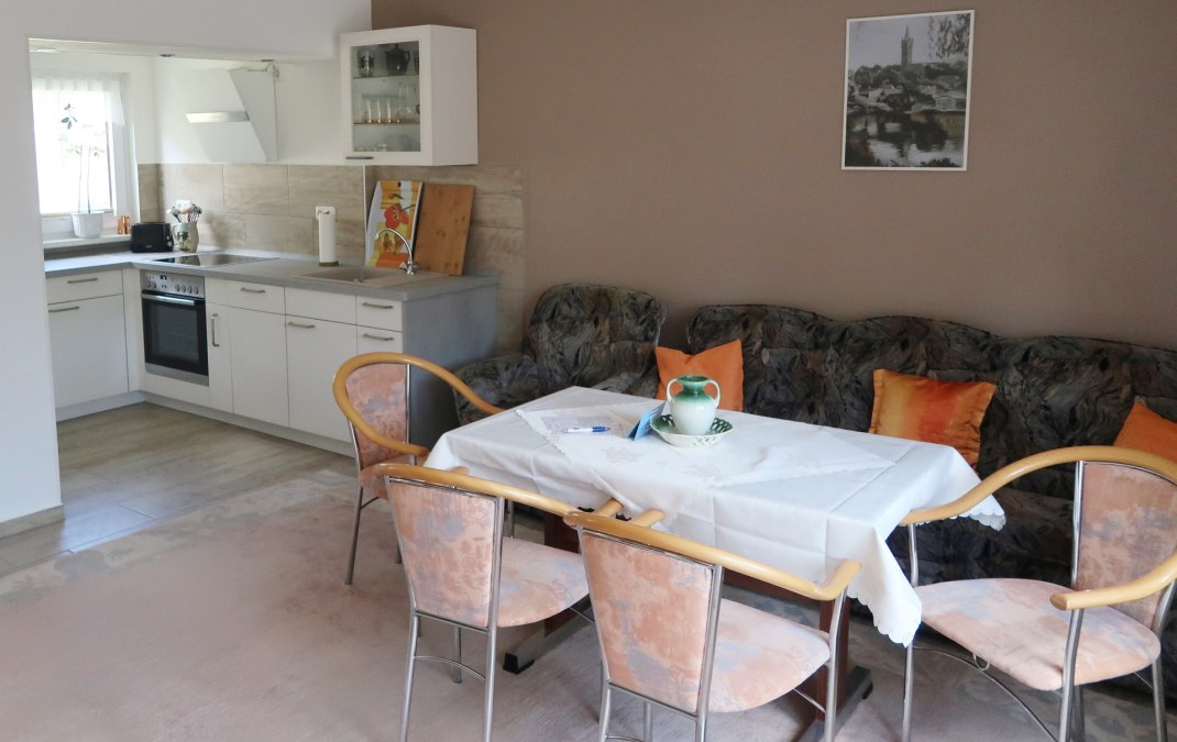 Zicht in de keuken-woonkamer, © Birgit Göde