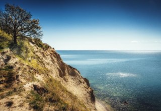 Halbinsel M&ouml;nchgut im S&uuml;dosten der Insel R&uuml;gen | Blick auf den Greifswalder Bodden // &copy; Andr&eacute; Pristaff (privat)