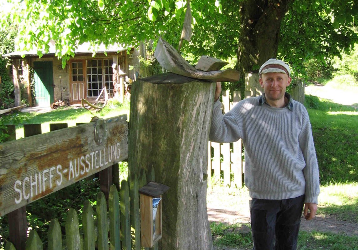 Drewniane modele statk&oacute;w, &copy; S&uuml;dliche Boddenk&uuml;ste