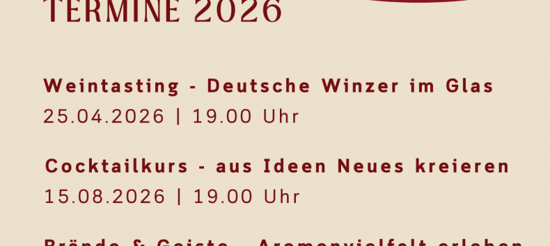 Tasting dates at the Golfpark Strelasund 2026, © Golfpark Strelasund Tasting dates at the Golfpark Strelasund 2026, © Golfpark Strelasund