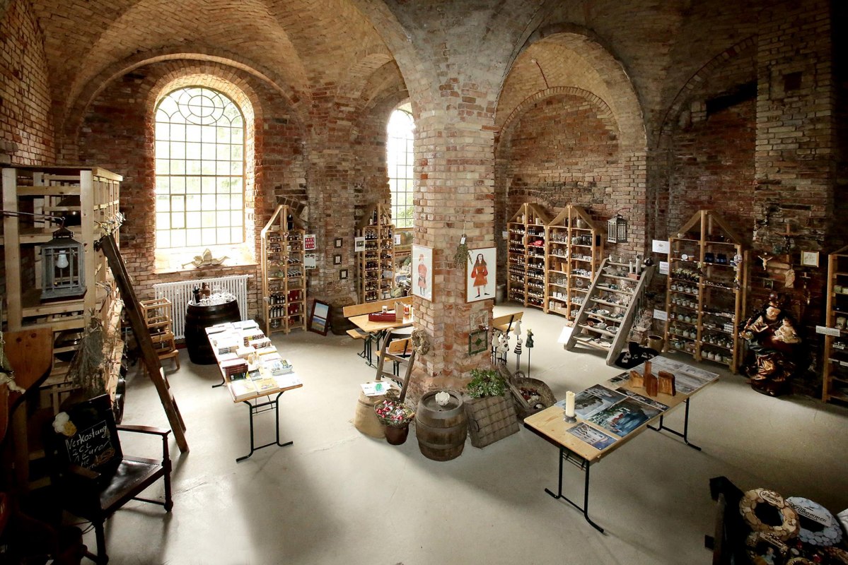 Widok na sklep klasztorny, &copy; Darguner Klostervogt Hartwig