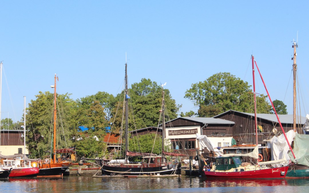 Caravan site with a view of the museum harbor, © Petra Fasten