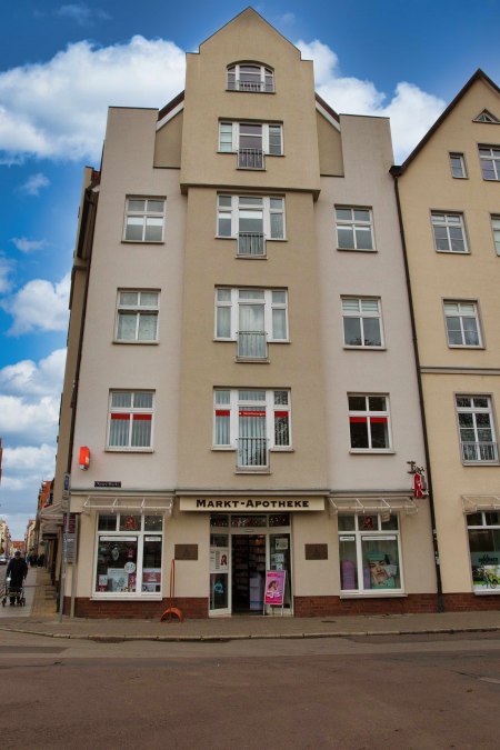 MArkt Apotheke, © Tourismuszentrale Stralsund