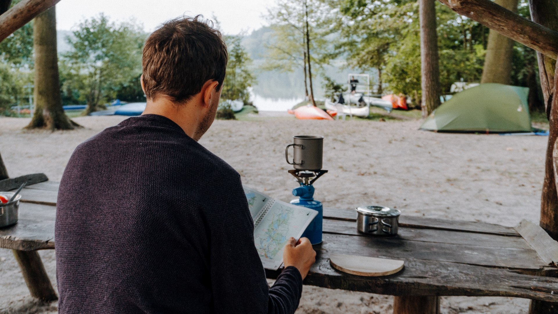 Altijd uitzicht op het meer als je kampeert, © TMV/Outdoornomaden