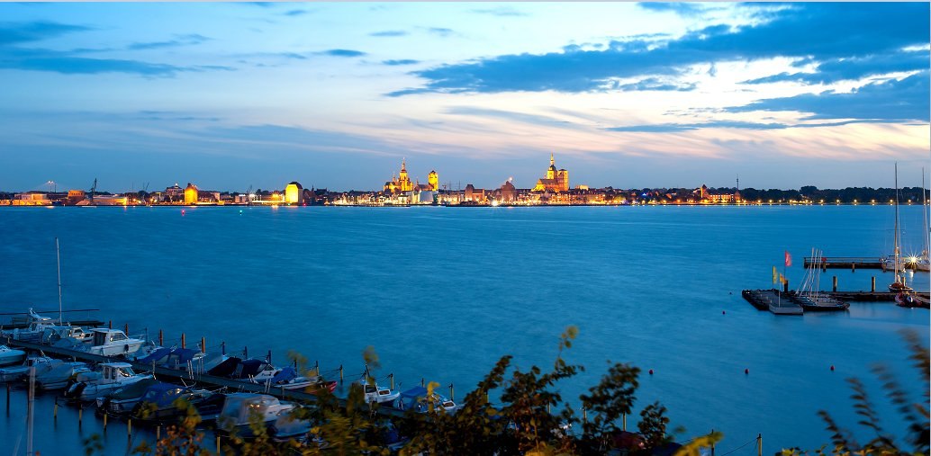 Silhouette Stralsund, © Gritt Juncken