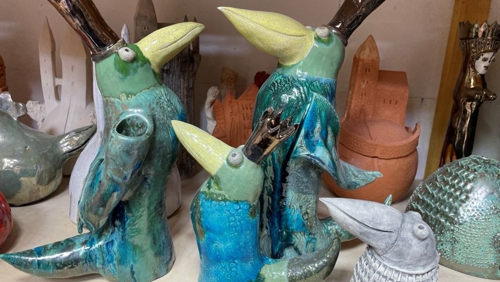 MAFI-V&ouml;gel, &copy; MaFi - Keramik