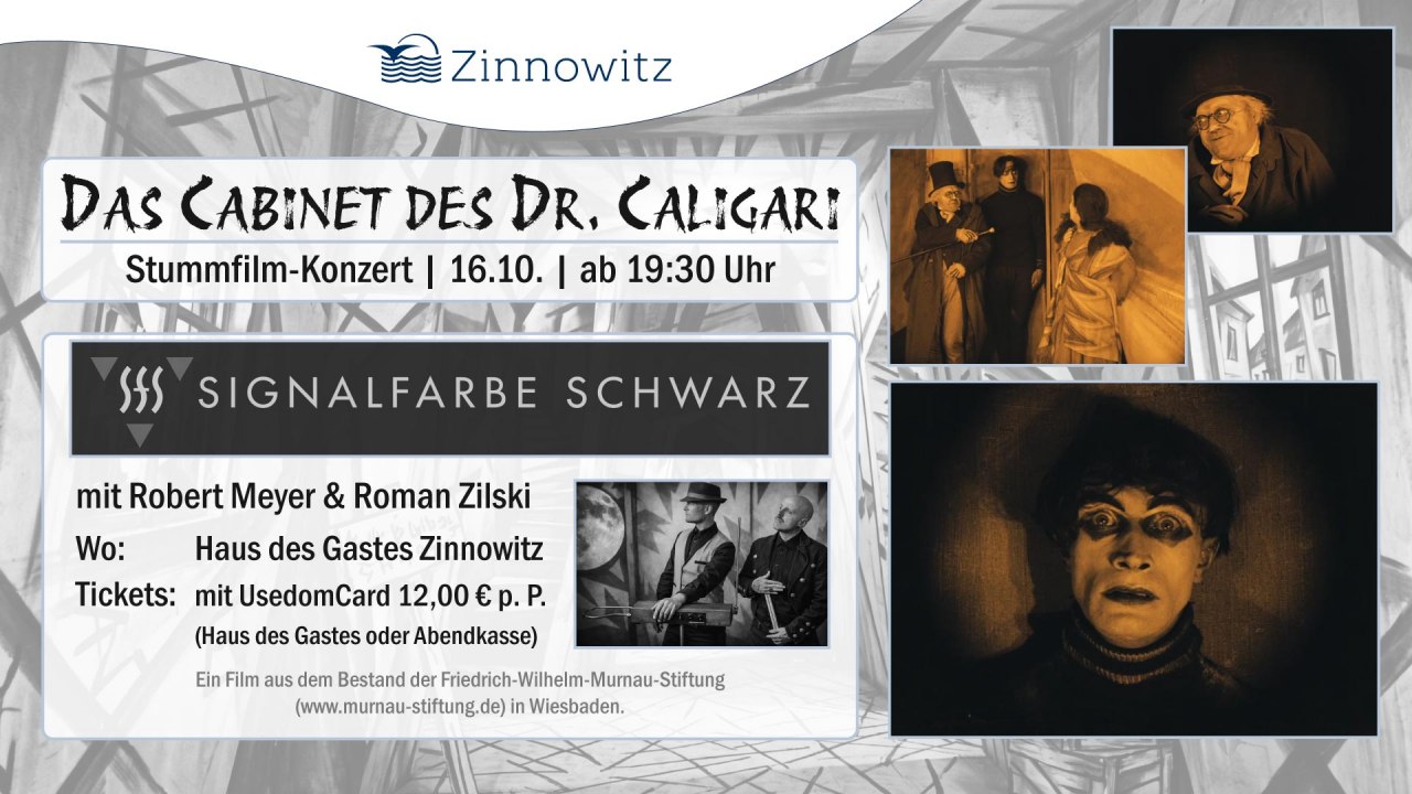 © "Das Cabinet des Dr. Caligari" Stummfilm-Konzert © "Das Cabinet des Dr. Caligari" Stummfilm-Konzert
