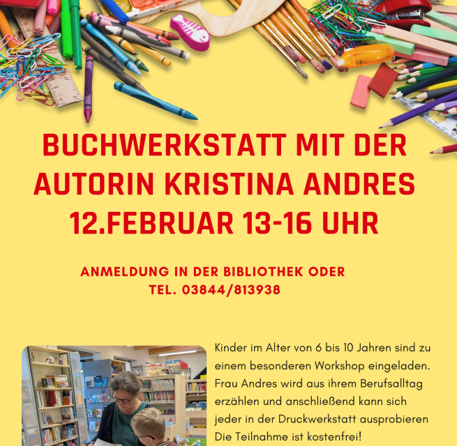 Our workshop during the vacations, &copy; Tina Grawe