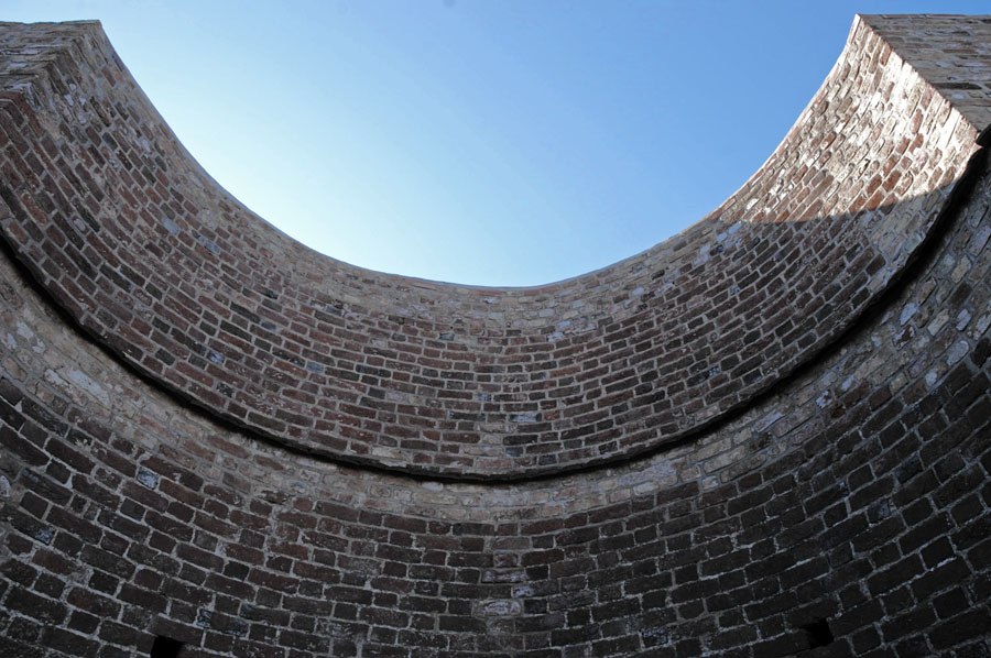 Wiekhaus in de stadsmuur van Rostock, © Geschichtswerkstatt Rostock e.V., Foto: Andreas Günther