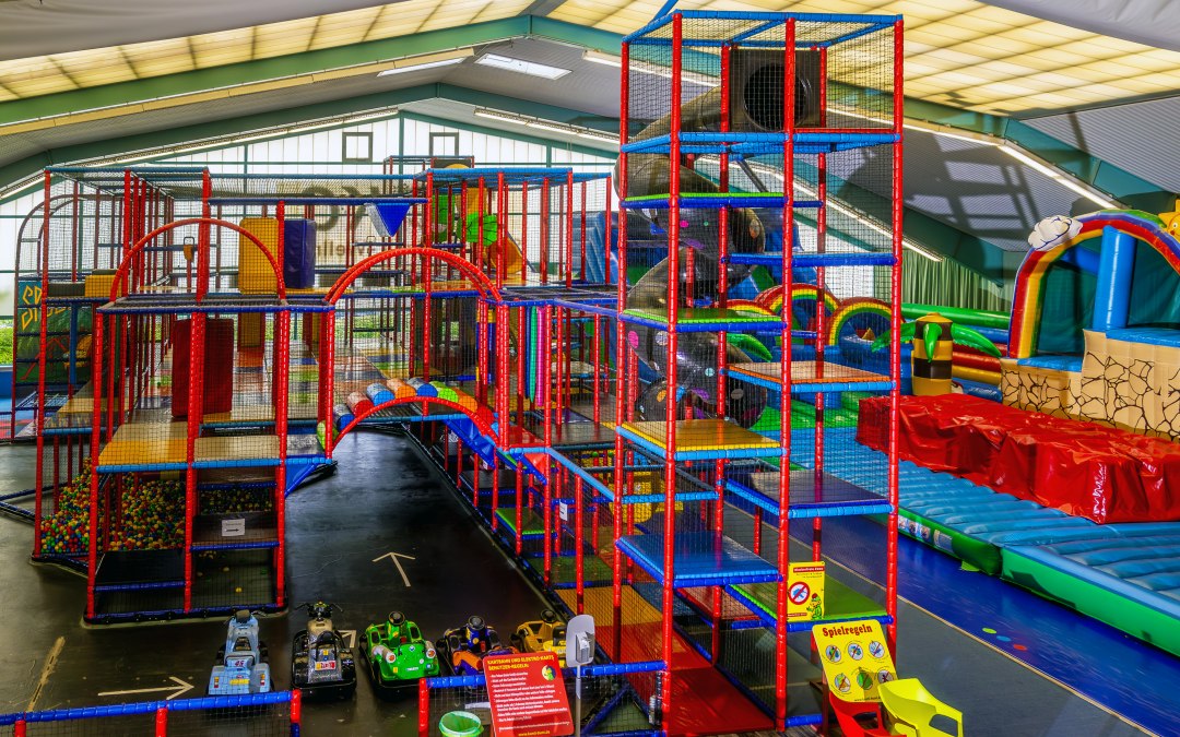 Bouncy castles, ball pool, karts and more, © Antje Viergutz