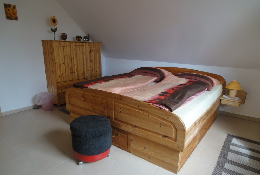 Een van de slaapkamers, © Burkhard Müller