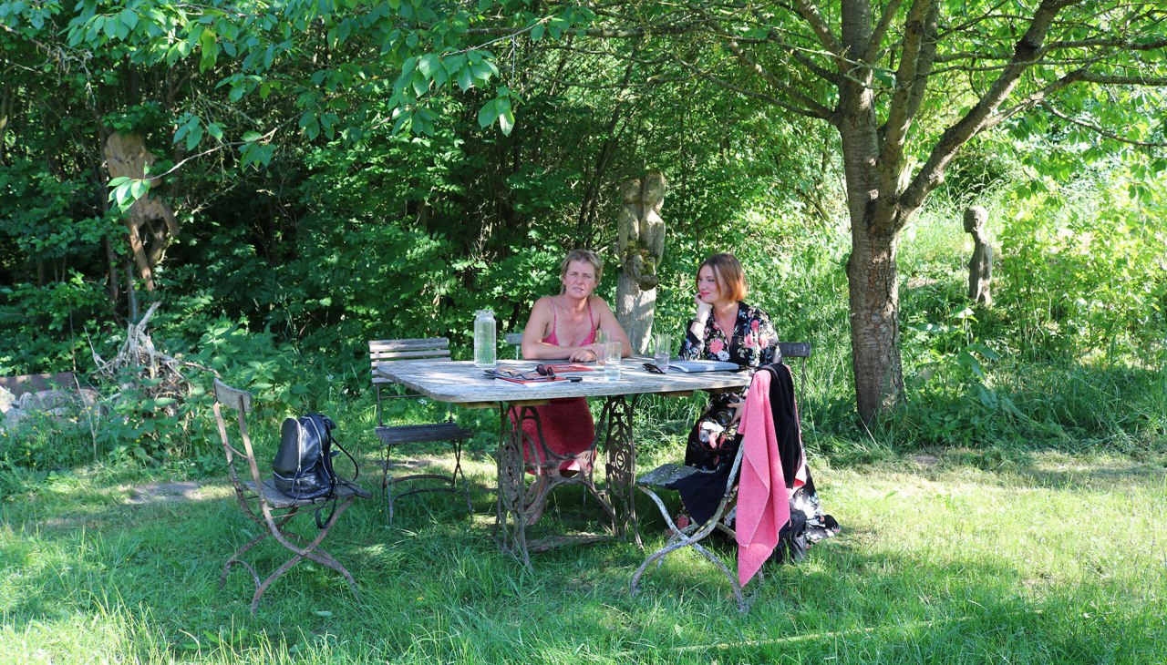 Wood sculptor Christina Rode, &copy; Silvia Henschel