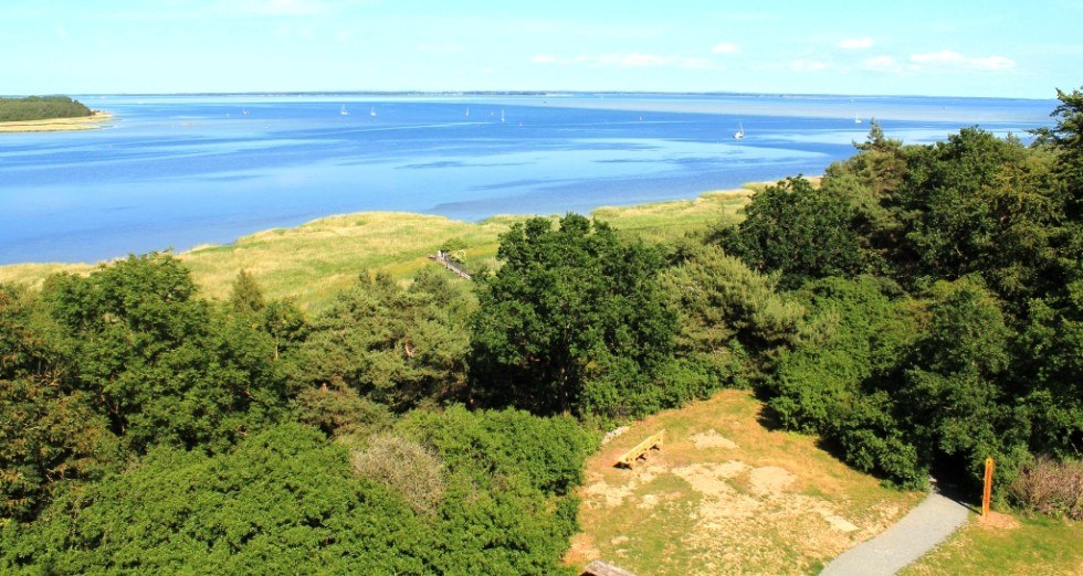 Uitzicht vanaf de observatietoren, © K. Bärwald