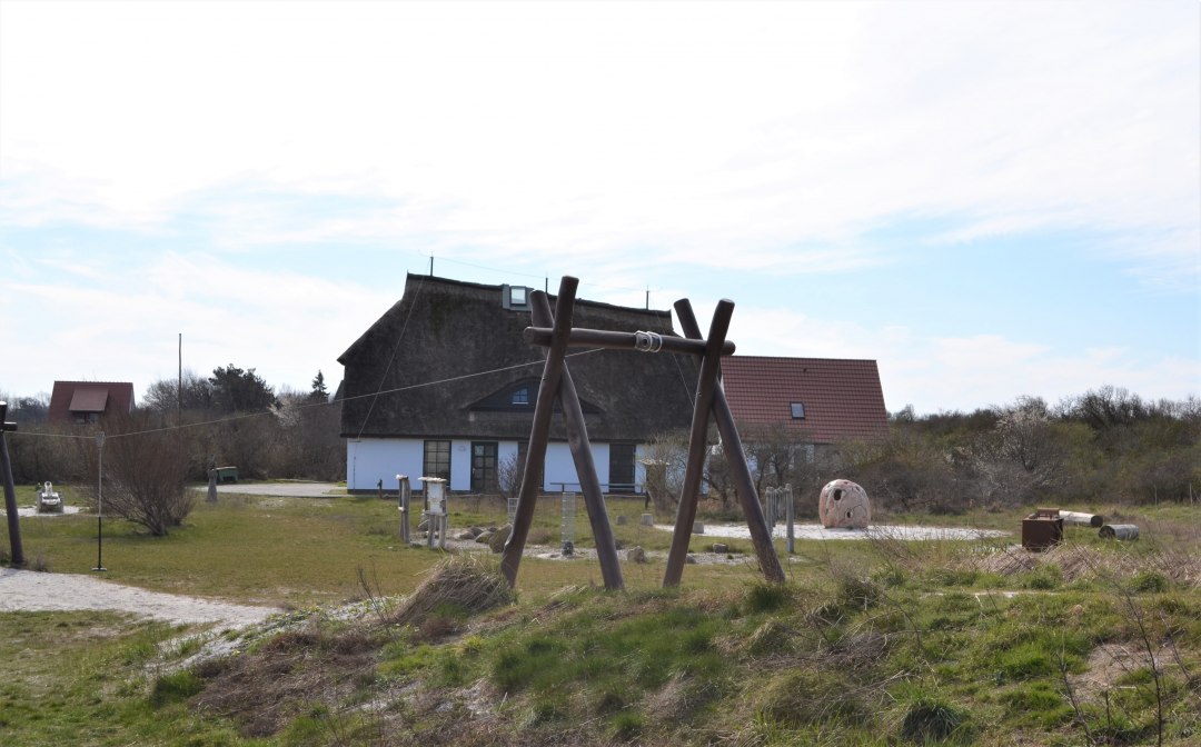 Avontuurlijk parcours bij het National Park House in Vitte, © Katrin Köppen