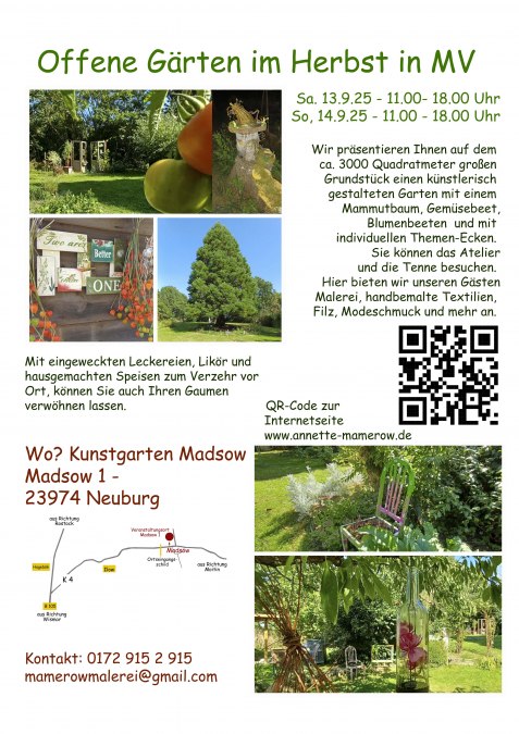 Poster for the event, © Annette Mamerow-Brümmer