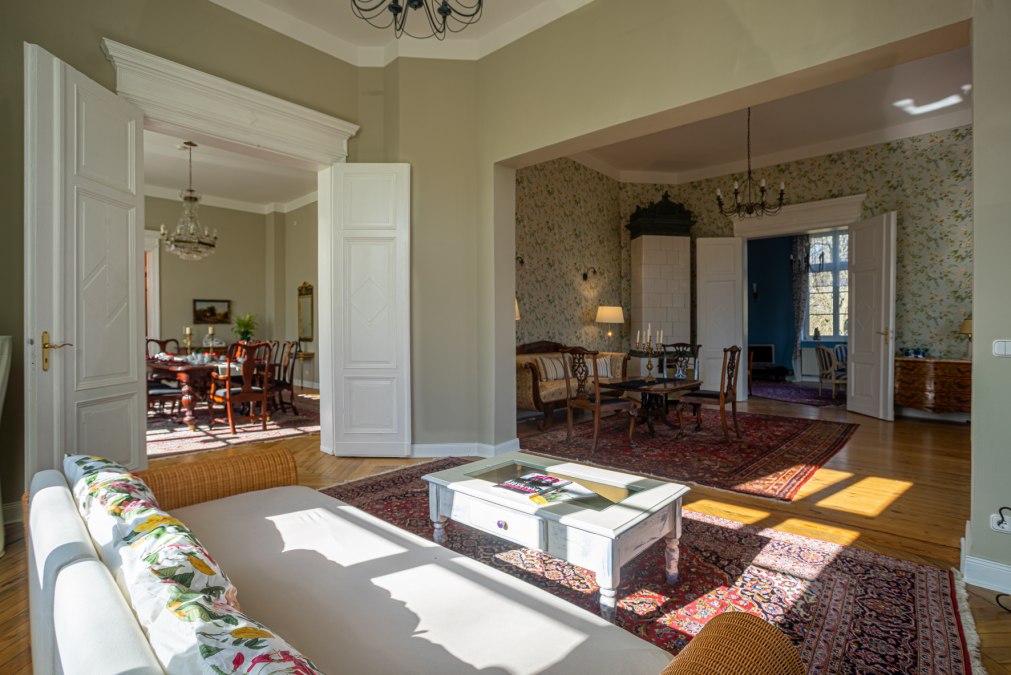 Zalen in Daschow Kasteel, © André Hamann Zalen in Daschow Kasteel, © André Hamann